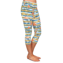 Charger l&#39;image dans la galerie, Ladies AHOY Underwater World Printed Capri Leggings