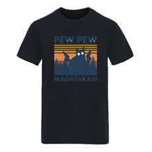 Laden Sie das Bild in den Galerie-Viewer, Pew Pew Madafakas Mens Cotton T-shirts