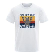 Laden Sie das Bild in den Galerie-Viewer, Pew Pew Madafakas Mens Cotton T-shirts