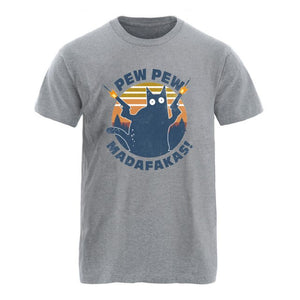 Pew Pew Madafakas Mens Cotton T-shirts