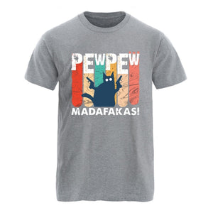 Pew Pew Madafakas Mens Cotton T-shirts