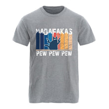 Laden Sie das Bild in den Galerie-Viewer, Pew Pew Madafakas Mens Cotton T-shirts