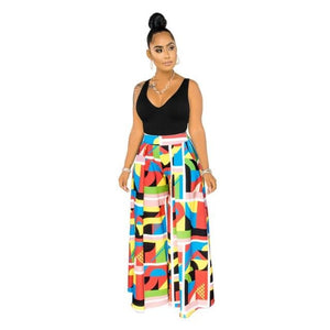 Womens Gorgeous Full Length Wide Leg Loose Trousers With Pockets