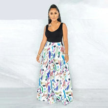 Charger l&#39;image dans la galerie, Womens Gorgeous Full Length Wide Leg Loose Trousers With Pockets
