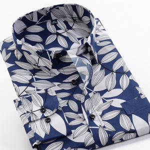 Mens Oversized Solid Coloured, Patterned & Floral Printed Long Sleeve Shirts