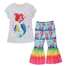 Load image into Gallery viewer, Kids T-Shirt + Bell Bottoms Two Piece Sets