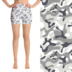 Ladies Assorted Camo Coloured Summer Shorts