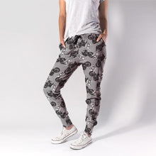 Load image into Gallery viewer, Ladies 2021 New Style Streetwear Joggers - Motorcycles &amp; Angels Print