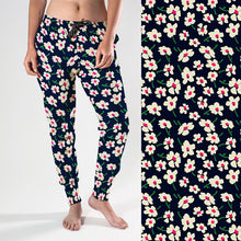 Load image into Gallery viewer, Ladies 2021 New Style Streetwear Joggers - Lovely Flowers Print