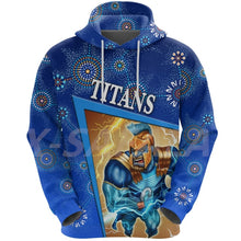 Carica l&#39;immagine nel visualizzatore di Gallery, Titans/Suns 3D Assorted Printed Hoodies - XS-L