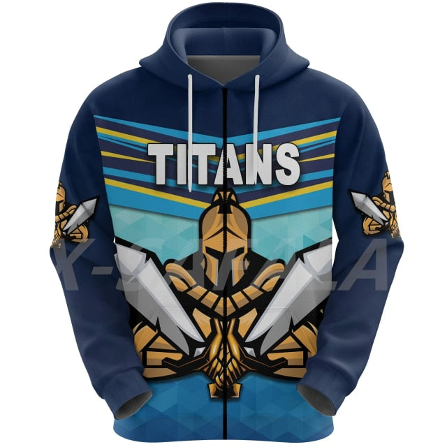 Titans/Suns 3D Assorted Printed Hoodies - 5XL-7XL