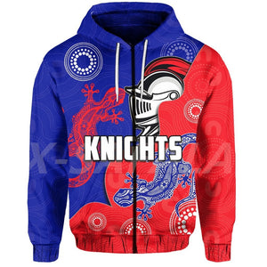 Knights 3D Assorted Printed Hoodies - XS-XXL