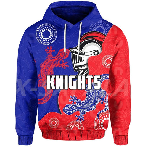 Knights 3D Assorted Printed Hoodies - XXXL-7XL