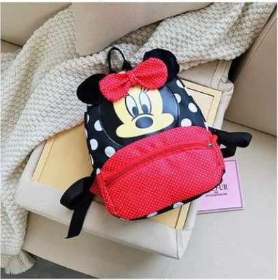 Kids Cartoon Mickey & Minnie Backpacks