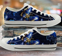 Carica l&#39;immagine nel visualizzatore di Gallery, Gorgeous 3D Butterfly Patterned Canvas Shoes
