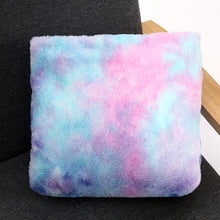 Load image into Gallery viewer, Soft Fluffy Pastel Rainbow Tie-Dye Throw Blankets