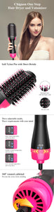 One Step 4-IN-1 Rotating Hot air Brush - Hair Blow Dryer & Volumizer 1000W