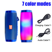 Laden Sie das Bild in den Galerie-Viewer, Colourful LED Portable Bluetooth Wireless Speakers - 5 Colours