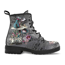 Load image into Gallery viewer, Womens Alice In Wonderland Fashion Ankle Boots