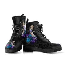 Load image into Gallery viewer, Womens Alice In Wonderland Fashion Ankle Boots