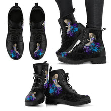 Load image into Gallery viewer, Womens Alice In Wonderland Fashion Ankle Boots