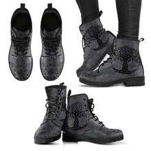Load image into Gallery viewer, Ladies Beautiful Wolf &amp; Tree Fashion Printed Boots