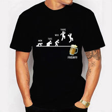 Load image into Gallery viewer, Friday Beer &amp; Wine Printed T-Shirts