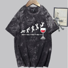 Load image into Gallery viewer, Friday Beer &amp; Wine Printed T-Shirts