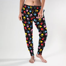 Load image into Gallery viewer, Ladies 2021 New Style Streetwear Joggers - 3D Fun Handprints Print