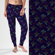 Load image into Gallery viewer, Ladies 2021 New Style Streetwear Joggers - 3D Halloween Spooky Ghosts Print