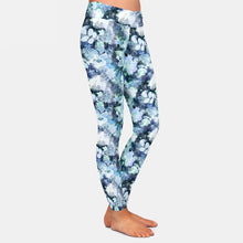 Laden Sie das Bild in den Galerie-Viewer, Ladies New Abstract Plants Printed Leggings