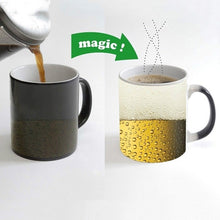 Charger l&#39;image dans la galerie, New 350mL Beer Bubbles Colour Changing Magic Mug