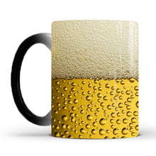 Load image into Gallery viewer, New 350mL Beer Bubbles Colour Changing Magic Mug