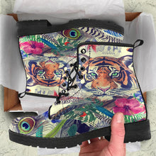 Load image into Gallery viewer, Womens TERRIFIC Tiger Printed Fashion Ankle Boots