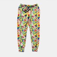 Load image into Gallery viewer, Ladies 2021 New Style Streetwear Joggers - Parrots &amp; Gorgeous Exotic Birds Prints With Pockets