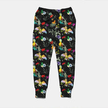 Carica l&#39;immagine nel visualizzatore di Gallery, Ladies 2021 New Style Streetwear Joggers - Parrots &amp; Gorgeous Exotic Birds Prints With Pockets