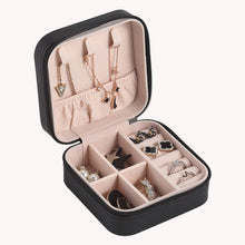 Cargar imagen en el visor de la galería, Cute Mini Portable Travel Leather Jewellery Box/Organizer