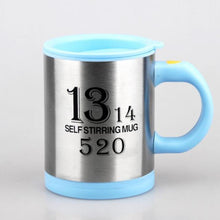 Cargar imagen en el visor de la galería, 400ml Automatic Self Stirring Stainless Steel Coffee Mugs