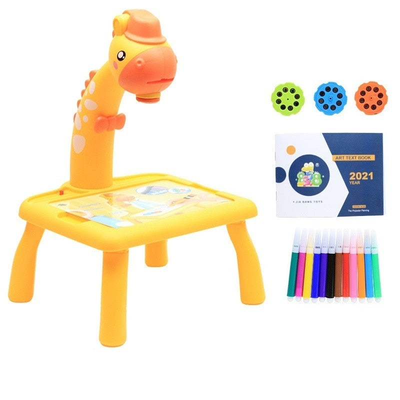 Mini LED Projector - Art Drawing Table for Children
