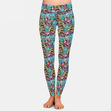 Load image into Gallery viewer, Ladies 3D Cartoon Monster Printed Leggings