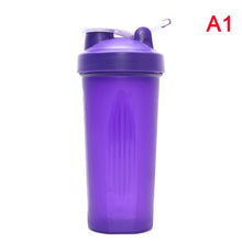 Charger l&#39;image dans la galerie, Colourful 600ml Protein Shaker - With Stirring Ball
