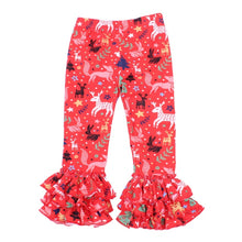 Charger l&#39;image dans la galerie, Christmas Printed Milk Silk Baby Bell Bottoms