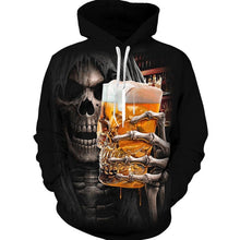 Load image into Gallery viewer, 3D Skulls &amp; Graphic Horror Printed Hoodies - List 2