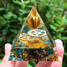Load image into Gallery viewer, Gorgeous Natural Orgonite Pyramid Crystals