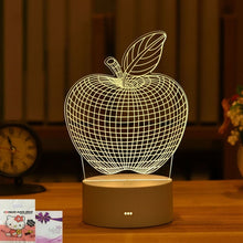 Charger l&#39;image dans la galerie, Romantic Soft Glow Love 3D Acrylic LED Bedside Lamp