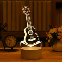 Carica l&#39;immagine nel visualizzatore di Gallery, Romantic Soft Glow Love 3D Acrylic LED Bedside Lamp