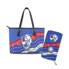Load image into Gallery viewer, Womens Luxury AFL Tote Handbags &amp; Purse Sets