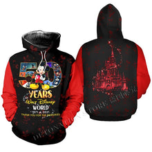 Load image into Gallery viewer, Minnie Mouse &amp; Mickey Mouse 50 Years 3D Printed Flannelette Hoodies