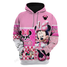Load image into Gallery viewer, Mickey &amp; Minnie Mouse 3D Printed Flannelette Hoodies