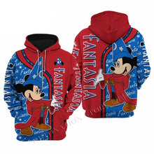 Load image into Gallery viewer, Mickey Mouse 3D Printed Flannelette Hoodies